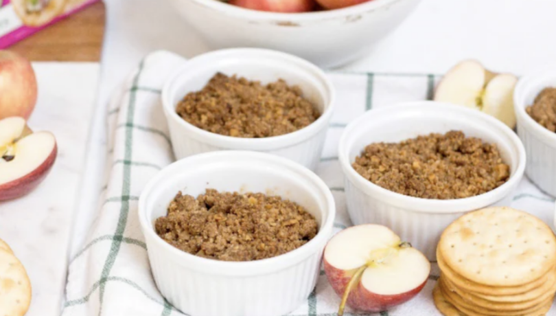 easy apple crisp recipe without oats